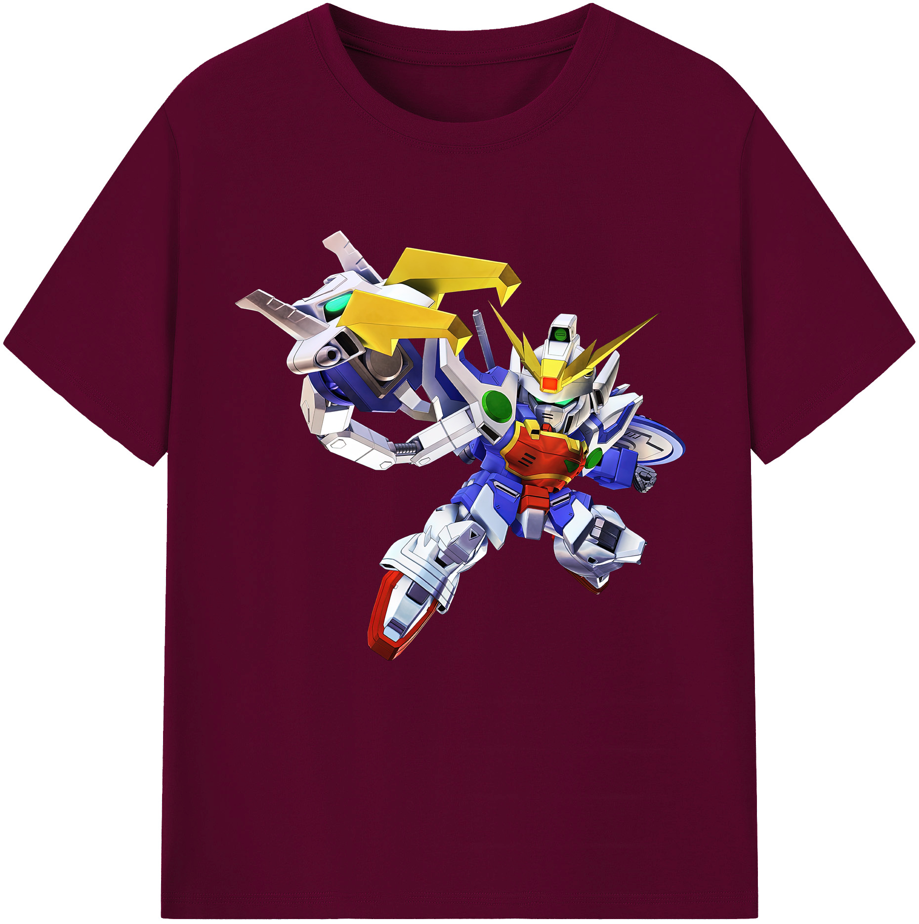 （画像用） 機動戦士ガンダム Mobile Suit Gundam レディースカジュアルプリントTシャツ（綿100％）